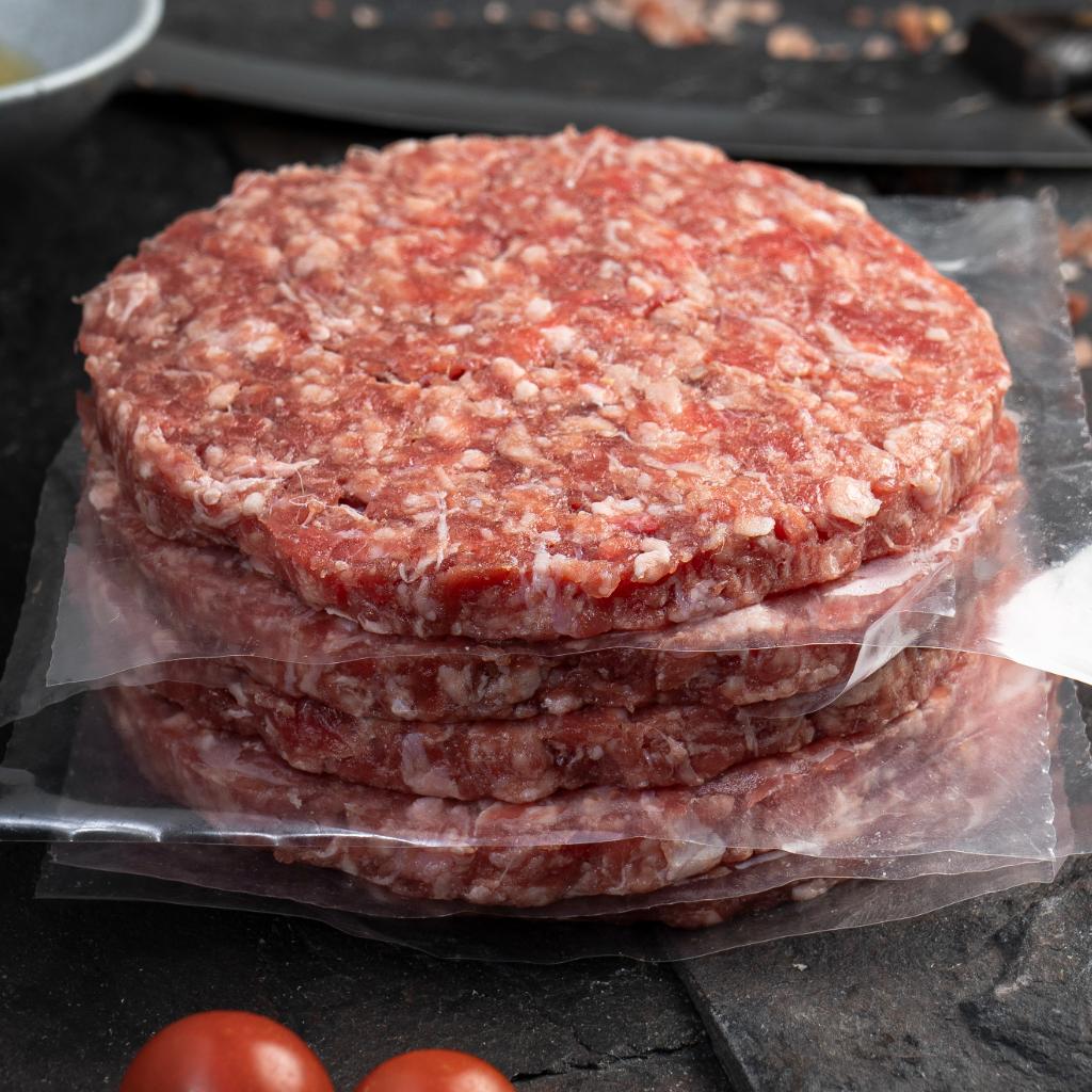 Carne de hamburguesa - Carnes y Carnes