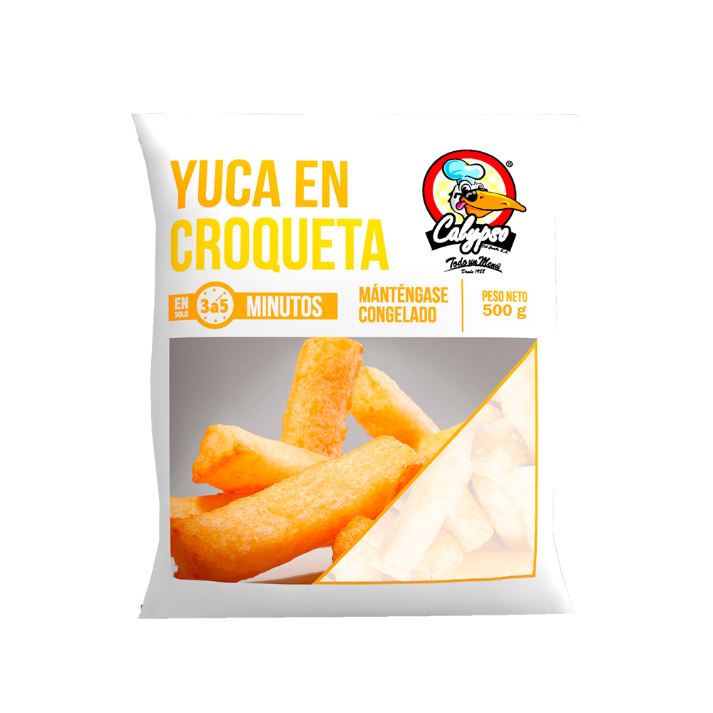Yuca en Croqueta. 500gr: - Carnes y Carnes